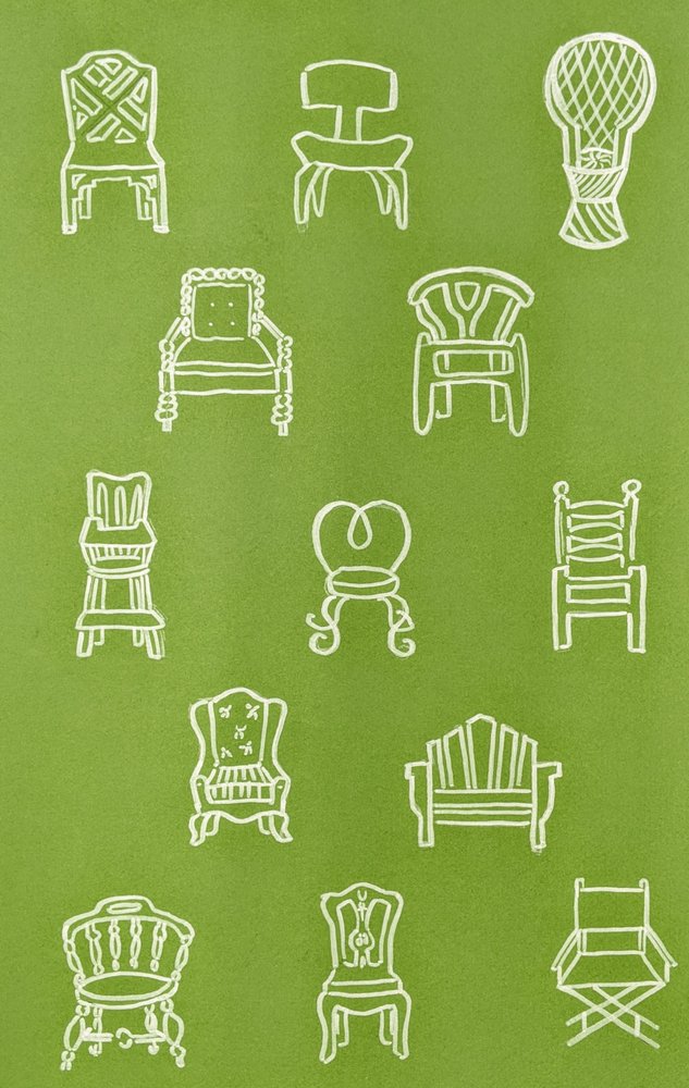 Stoelen door Jenny Westenhofer