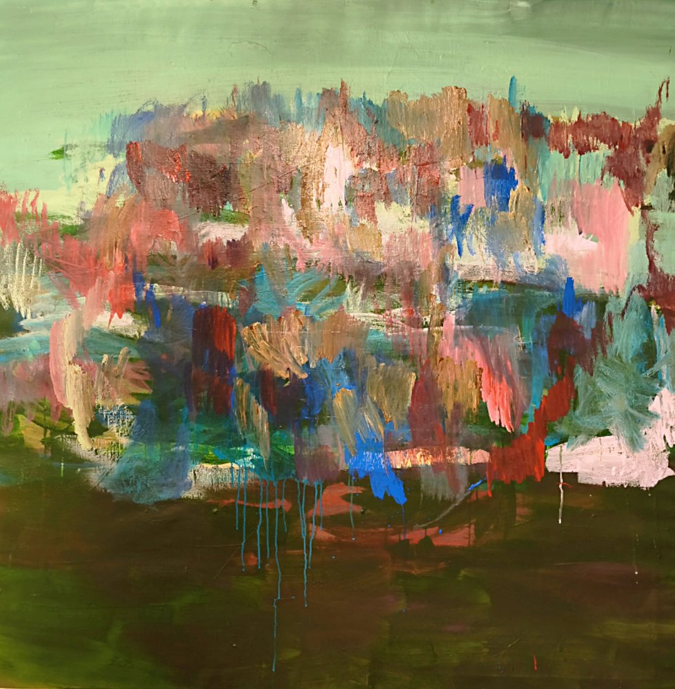 Abstract Kleurenveld door Joackim Schou Dahle