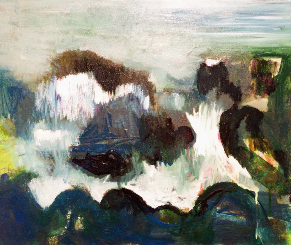 Dynamische zee – Abstract door Joackim Schou Dahle