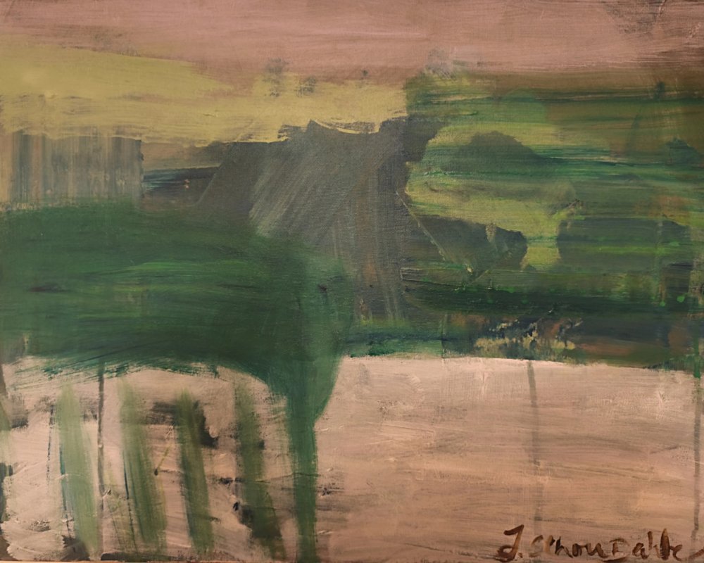 Rustig groen landschap door Joackim Schou Dahle