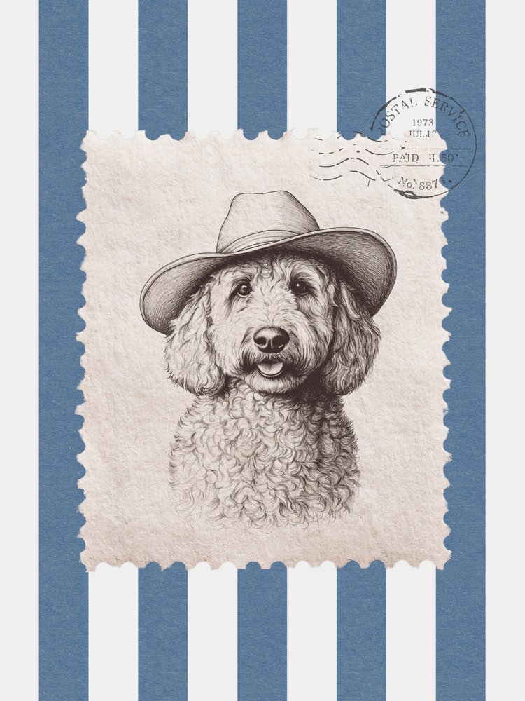 Doodle Dog Cowboy-stempel door Jolly and Dash