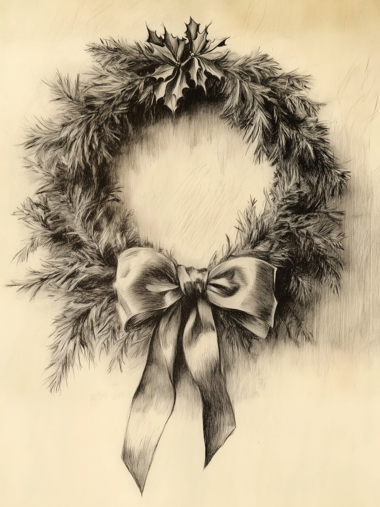 Elegante kerstkrans door Jolly and Dash