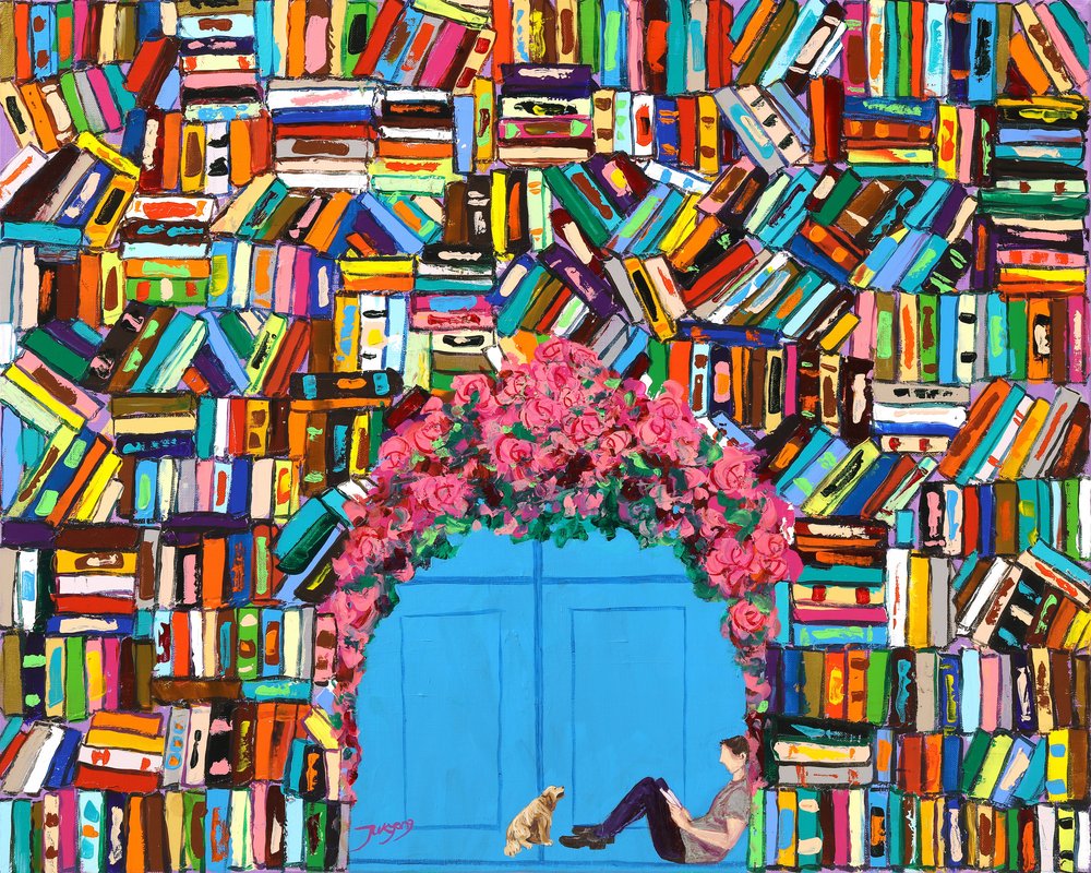 Boeken en bloemen: een uitje door Jukyong Park