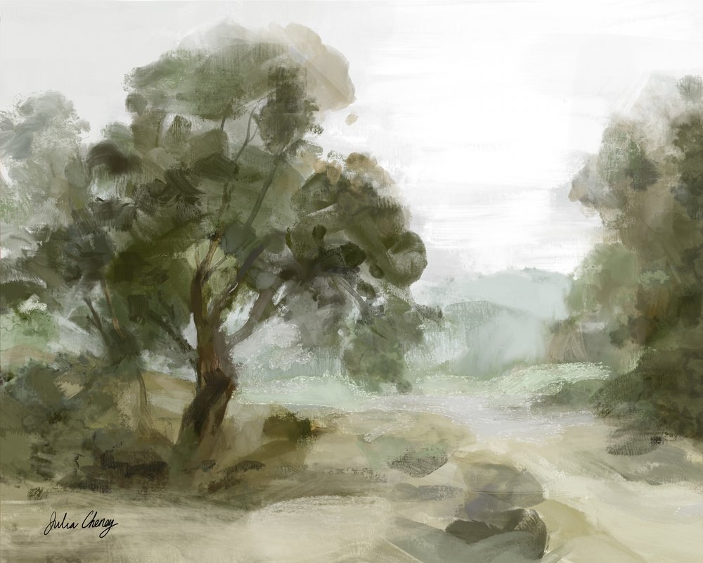 Misty Valley-pad door Julia Cheney