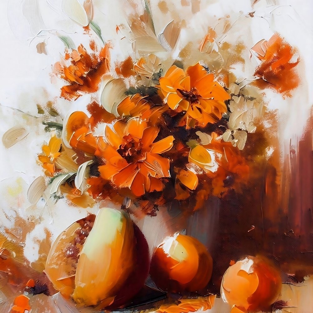 Levendig herfststilleven door Kiarra B