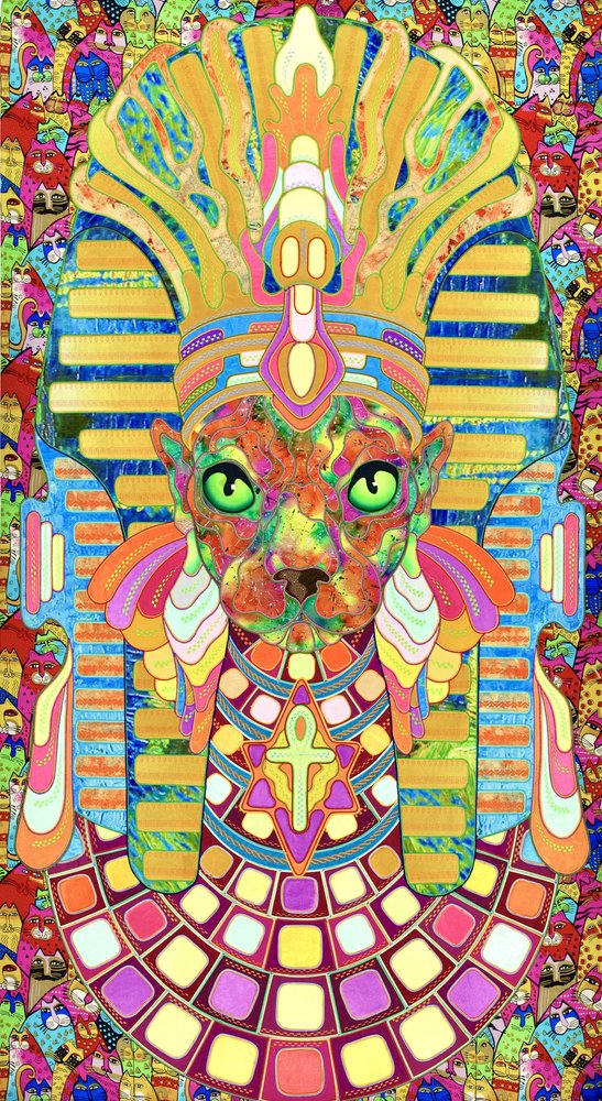 Psychedelische Faraokat door Kostyantin Malginov