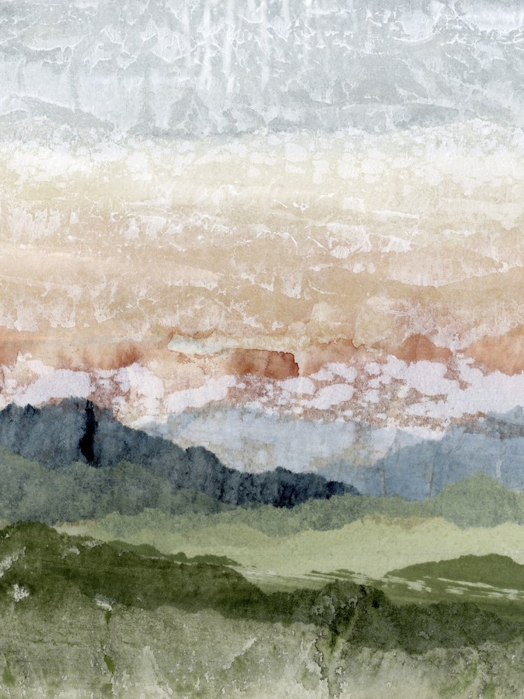 Abstracte bergtinten door Lara Eckerman