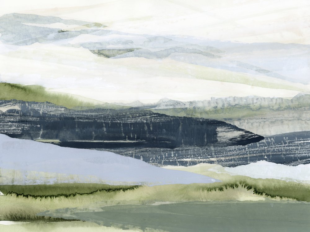 Sere berglandschap door Lara Eckerman