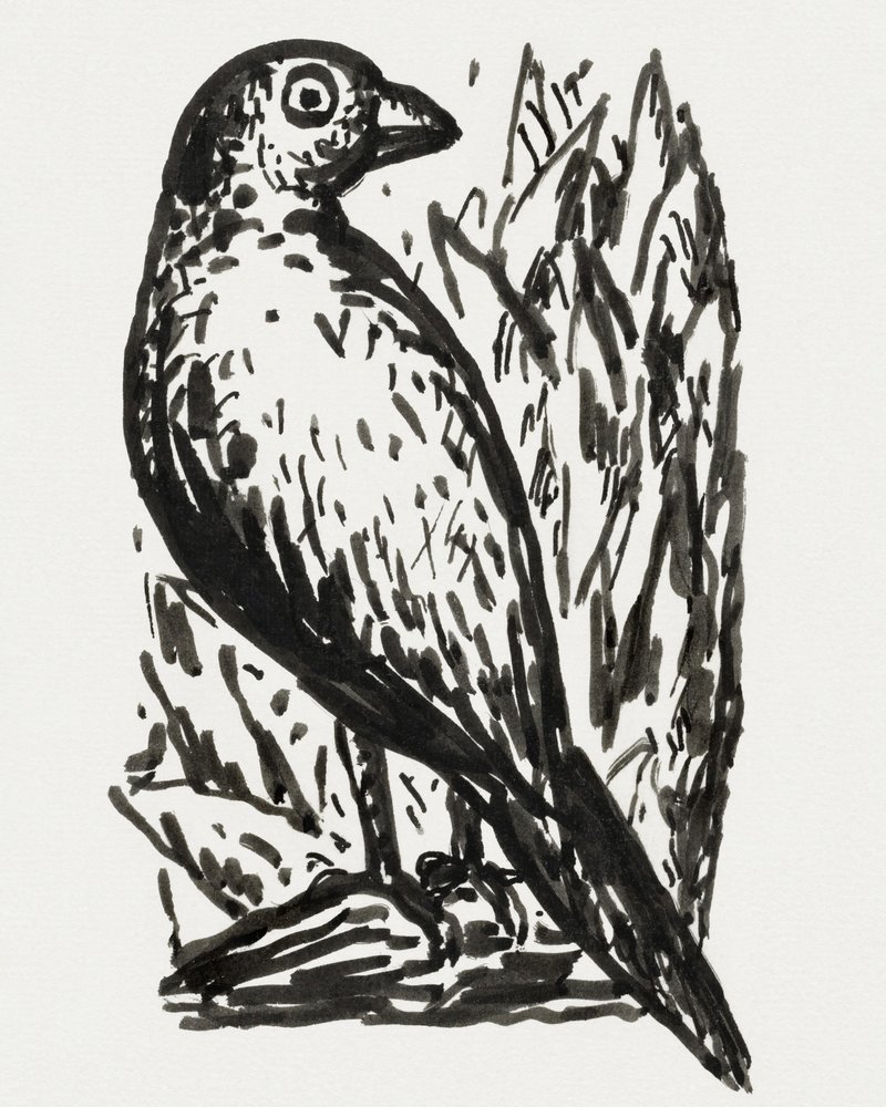 Bird (ca. 1891–1941) door Leo Gestel