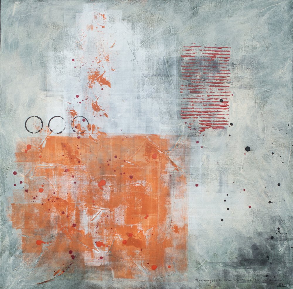 Abstracte stadsgezichten in verweerde stijl door Lillian Christiansson