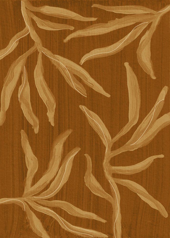 Ghost Fern 2 Sepia door Lori Ann Folz