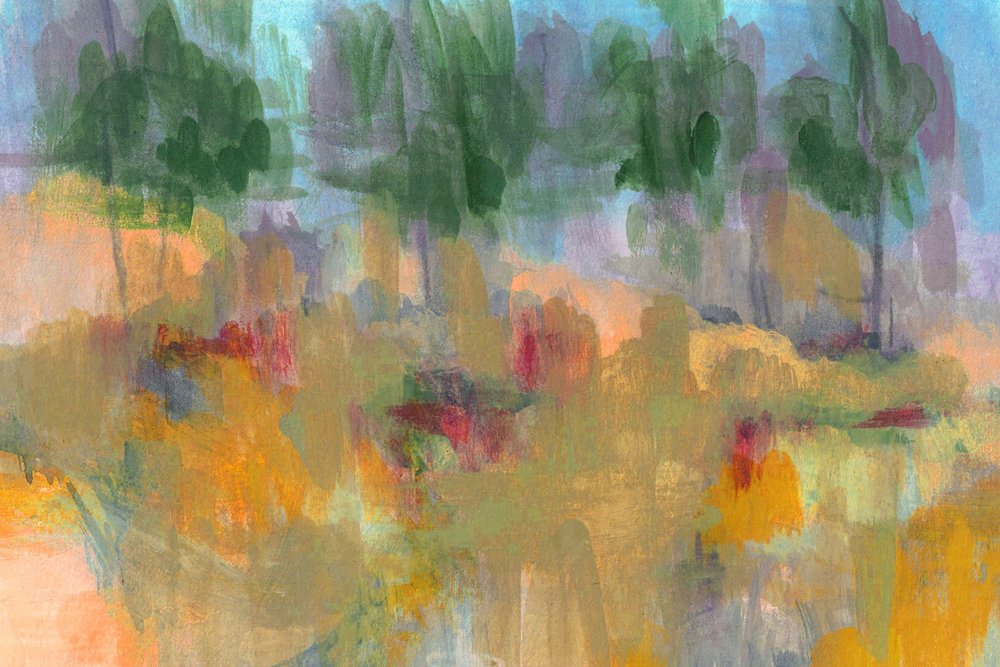Levendig herfstlandschap door Lori Ann Folz