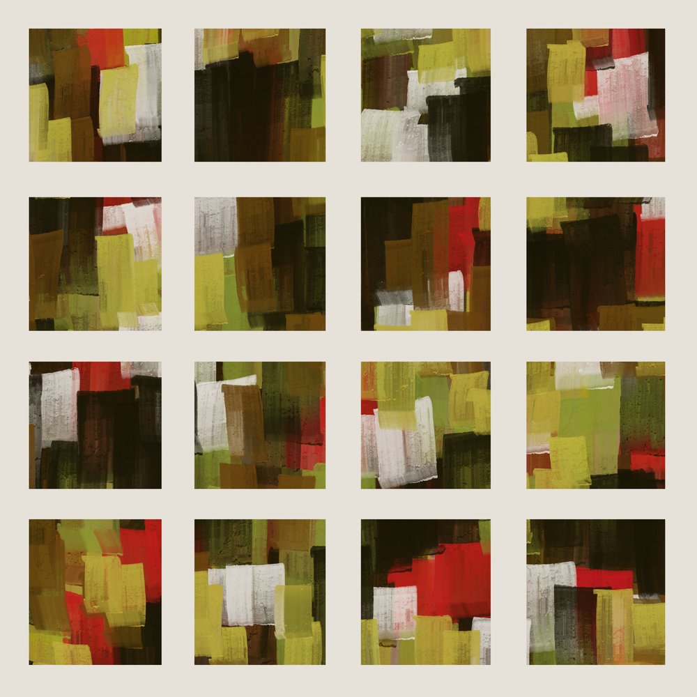 Abstracte kleurblokken door MANSI SAXENA