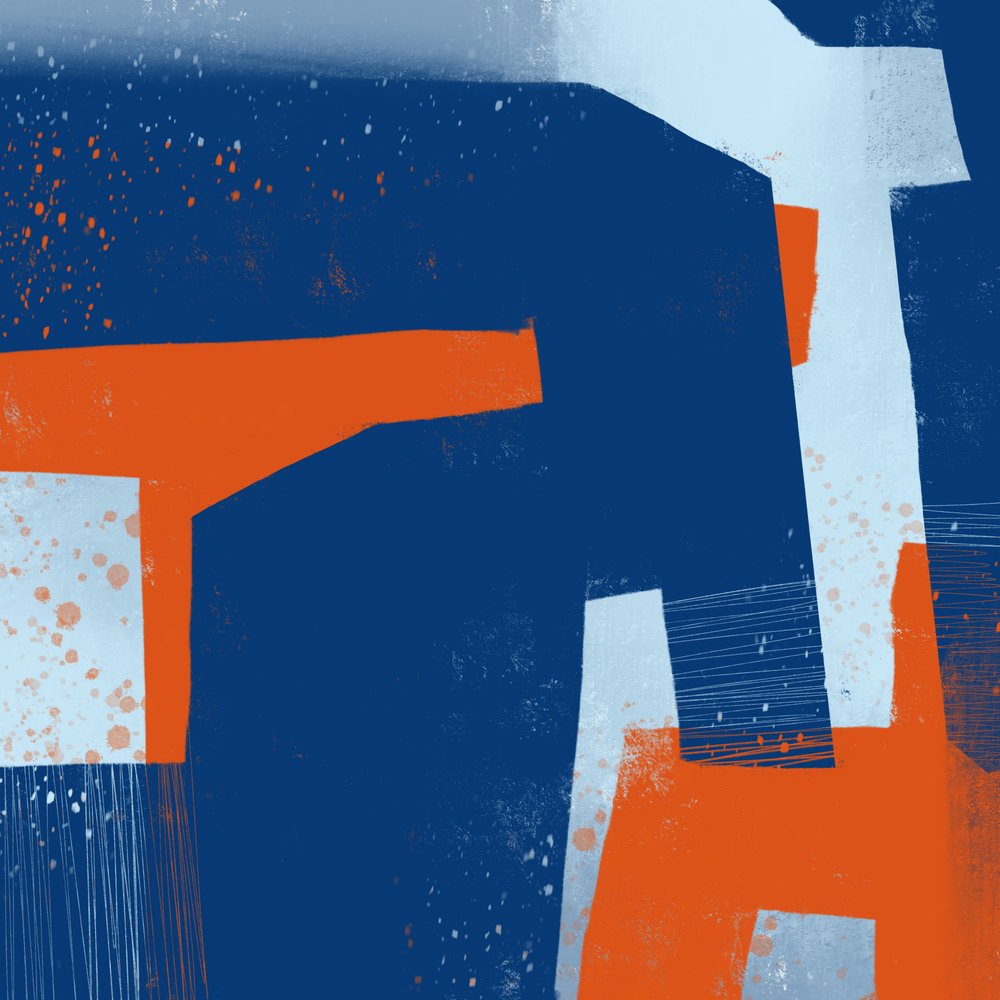 Opvallende abstracte vormen door MANSI SAXENA