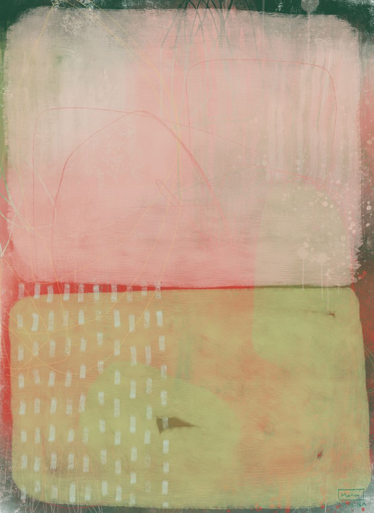 Zachte abstracte lagen door MANSI SAXENA
