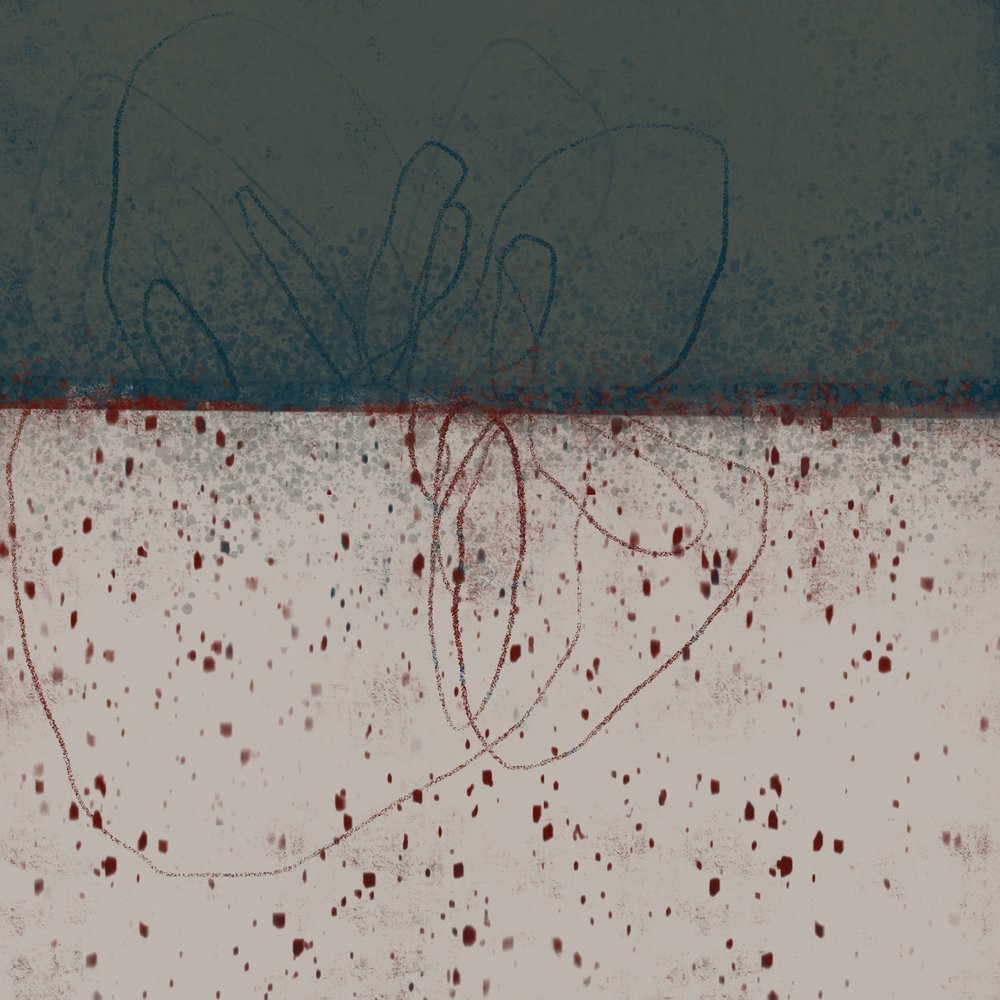 Abstract kleurblok met textuur door MANSI SAXENA