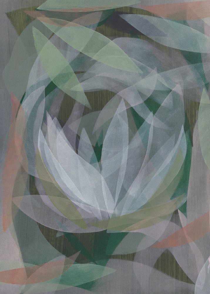 Abstracte lotusbloem door Maira Ribena