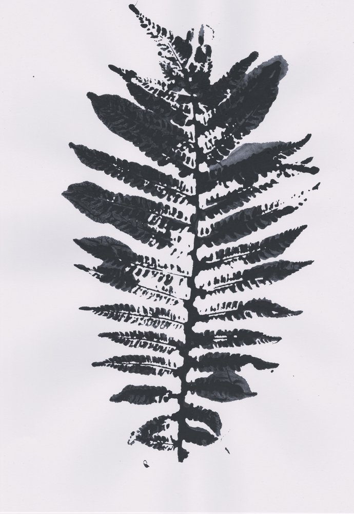 Elegant Fern Leaf door Maira Ribena