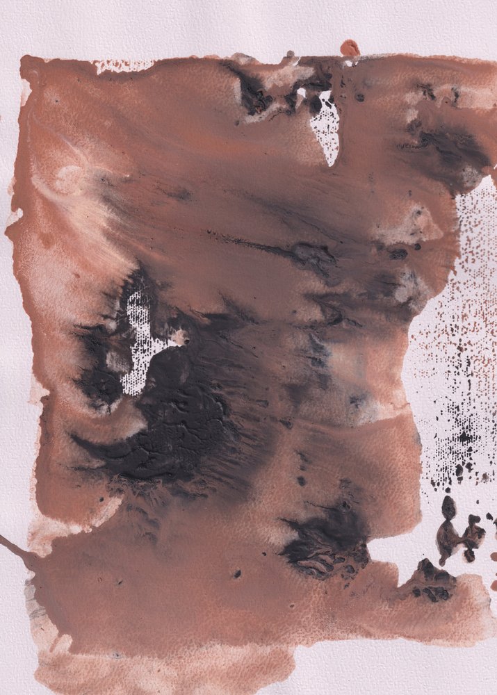 Vloeibaar, aards, abstract door Maira Ribena