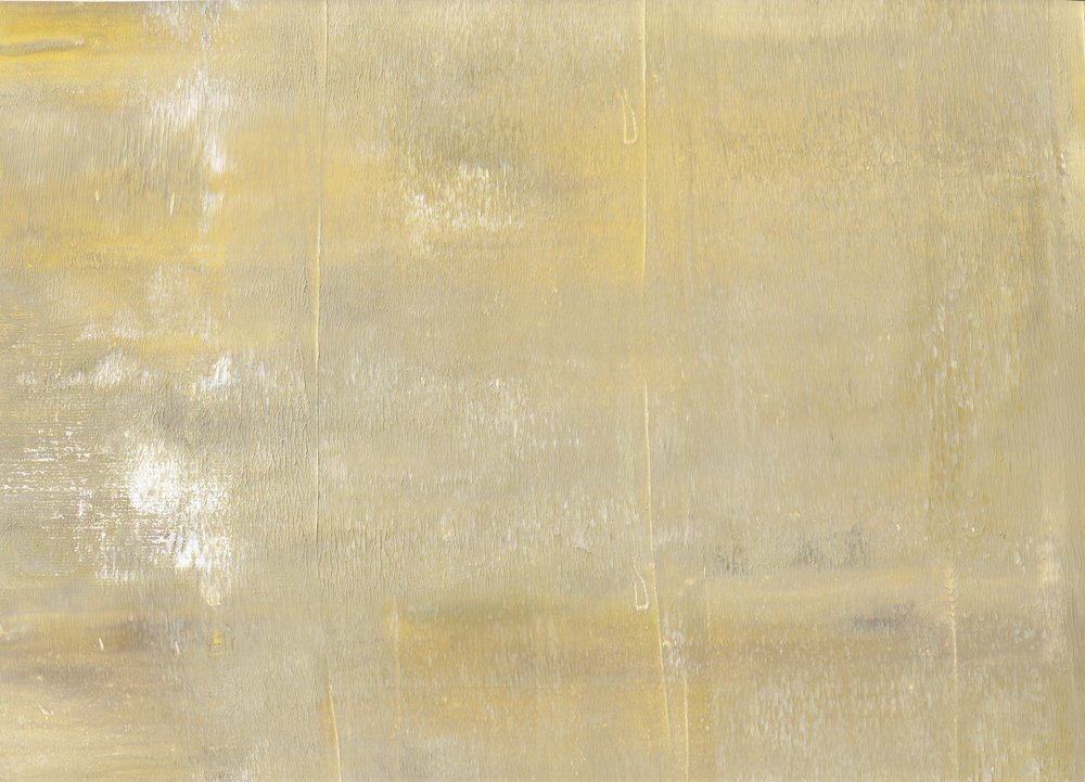 Gouden abstracte lagen door Maira Ribena