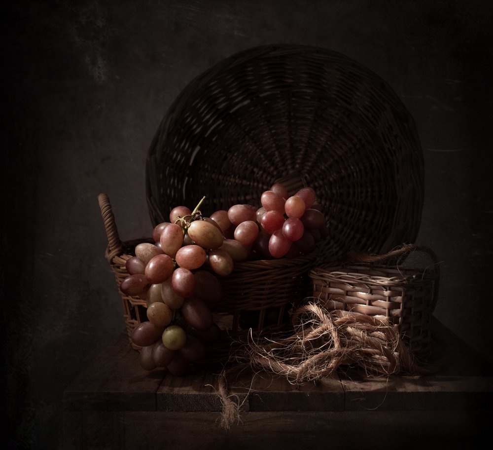 Dark Harvest-druiven door Margareth Perfoncio