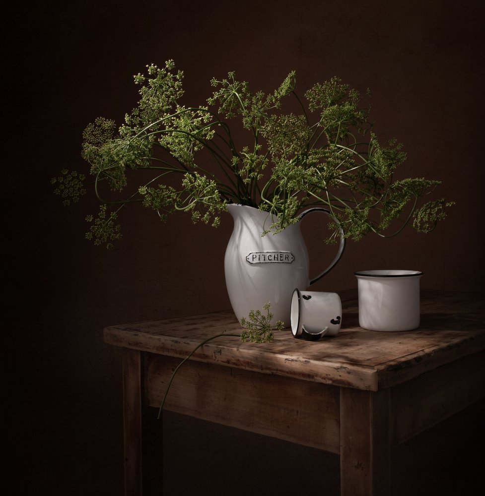 Stilleven van Moody Botanical door Margareth Perfoncio