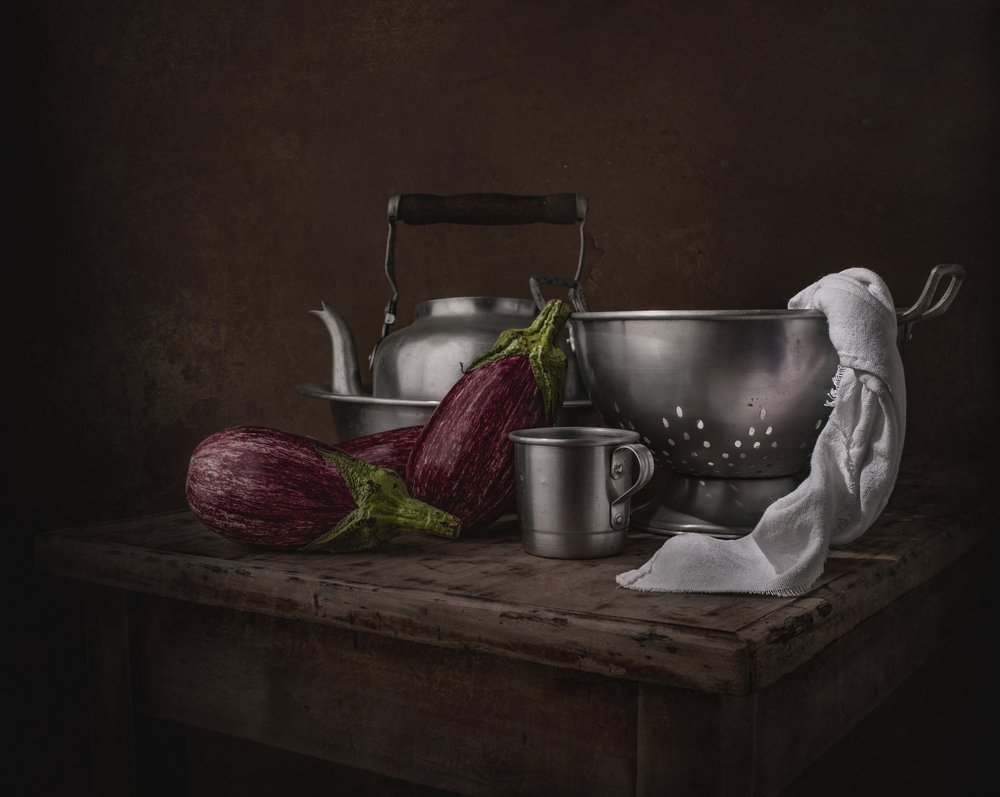 Stilleven in de Moody Kitchen door Margareth Perfoncio