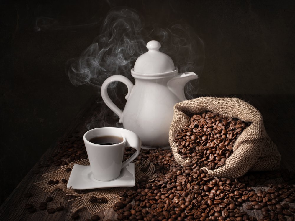Ochtend met warme koffie door Margareth Perfoncio