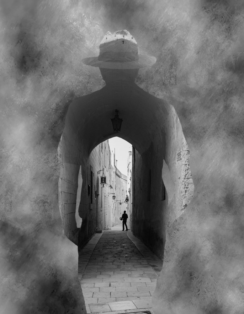 Mysterieuze weg van een man door Martin Agius