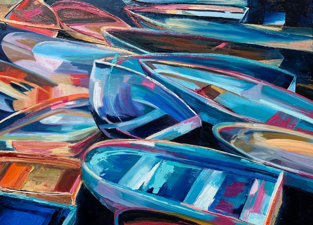 Boten door Maxine Shore