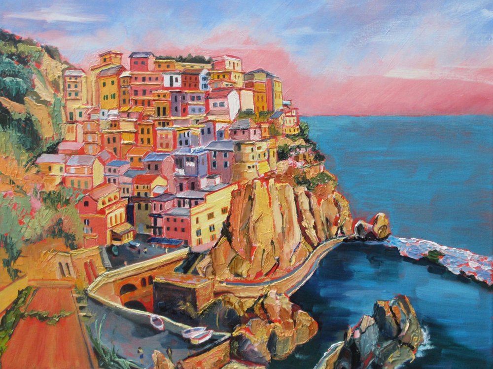De bruisende Italiaanse kust door Maxine Shore