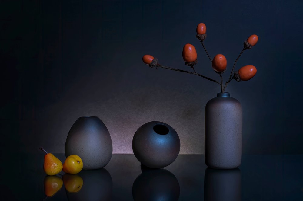 Donker herfststilleven door Ming Chen