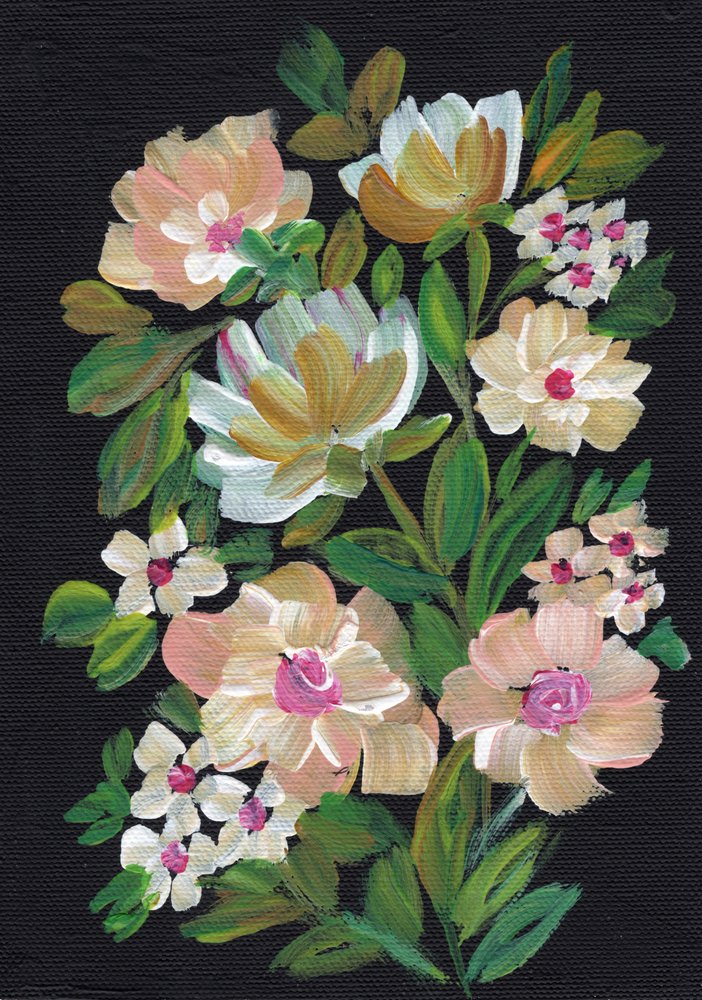 Bloemenboeket voor middernacht door Nikita Jariwala