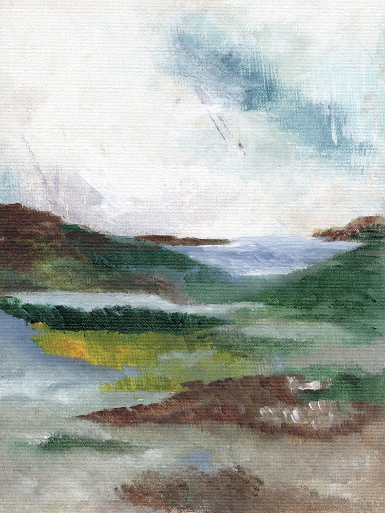 Serene Valley Vista door Nikita Jariwala