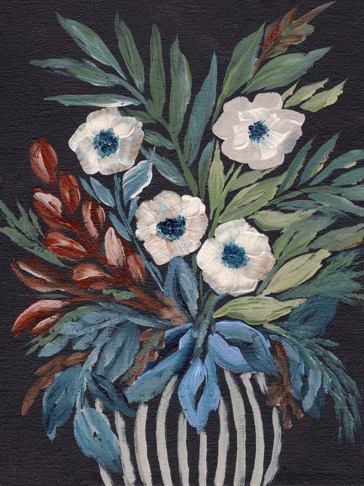 Kleurrijk anemonenboeket door Nikita Jariwala