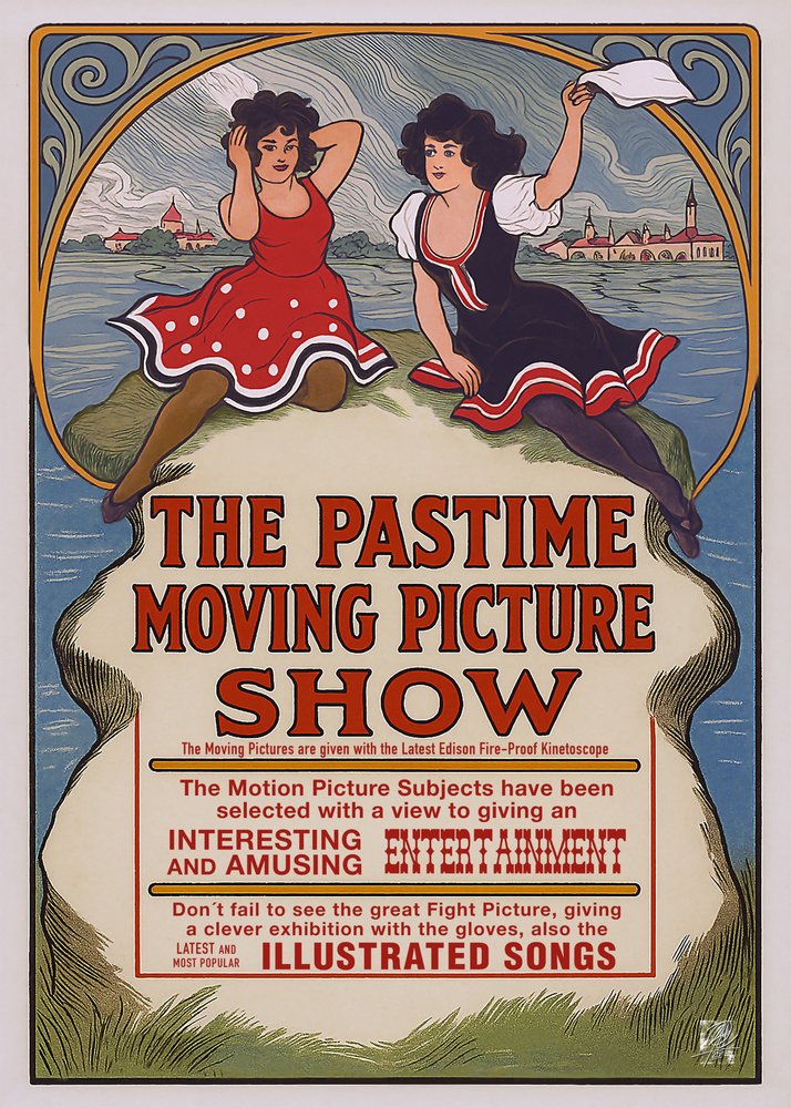 Vintage filmvermaak door Osvaldo Russo