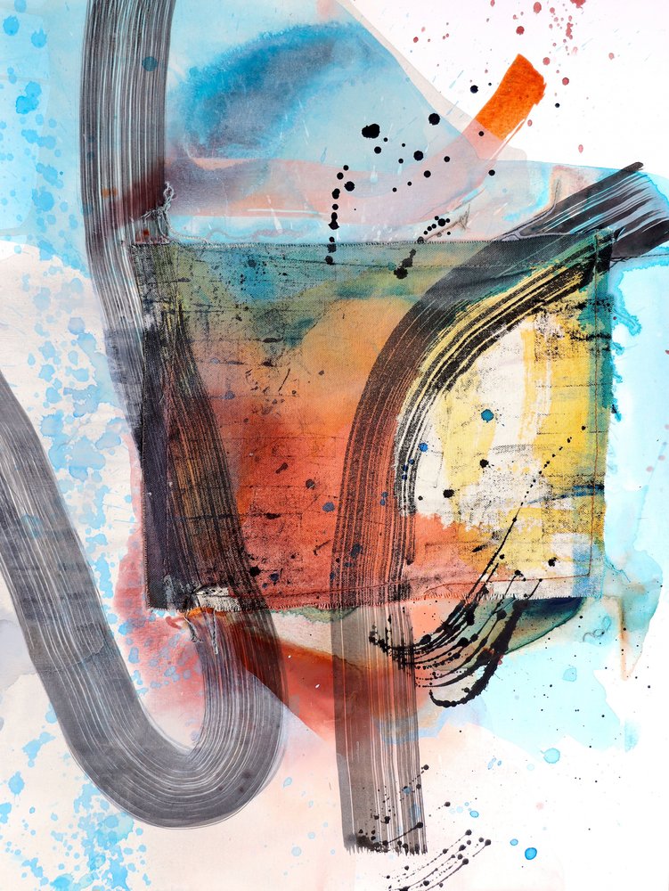 Kleurrijke abstracte bewegingen door Poonam Choudhary