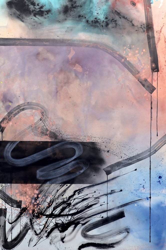 Dromerig, vloeiend en abstract door Poonam Choudhary