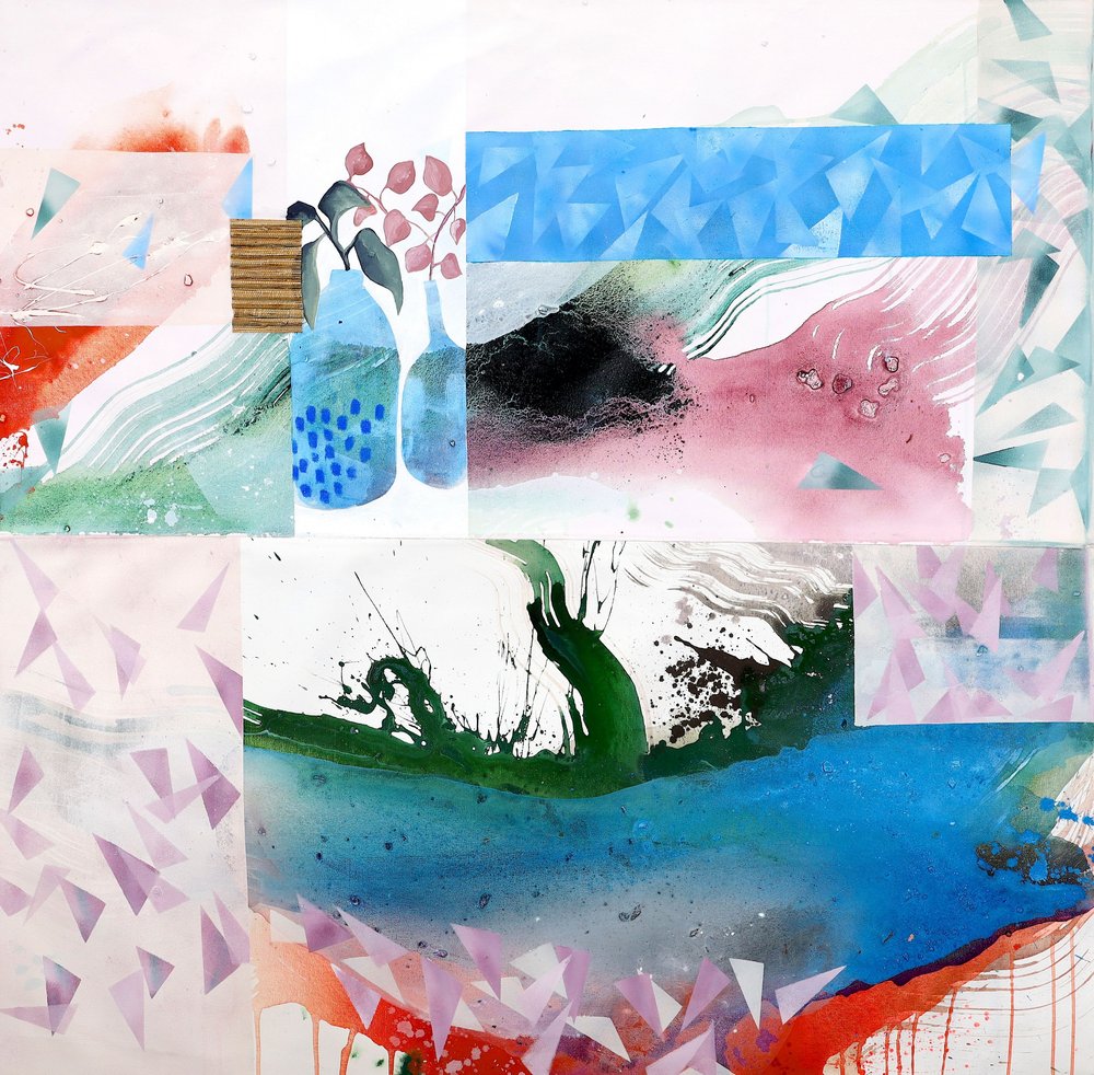 Levendige abstracte plantenmotieven door Poonam Choudhary