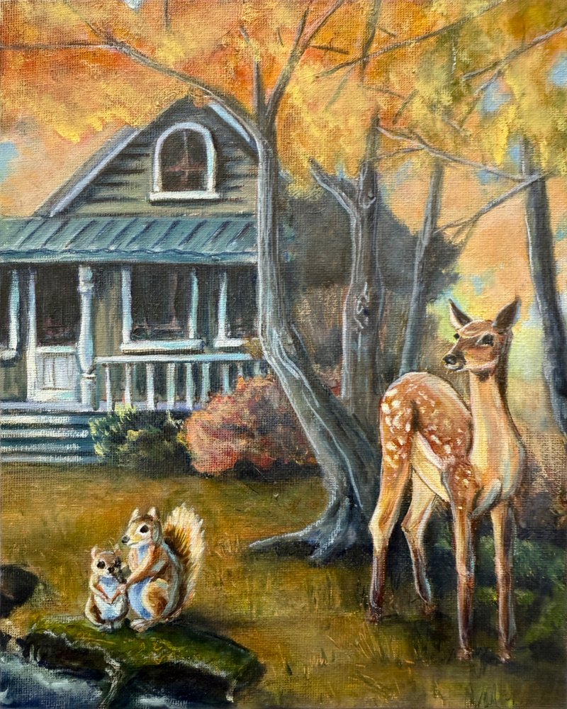  door Renee Machan Cottagecore Artist