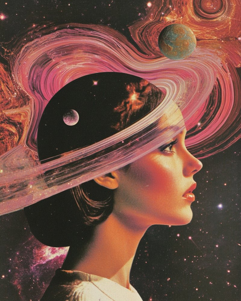 Kosmische droomvrouw door Samantha Hearn