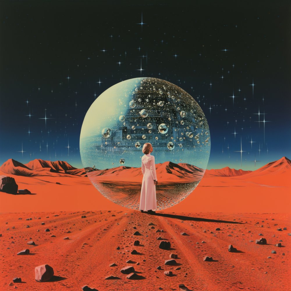 De kracht van de Orb-collagekunst door Samantha Hearn