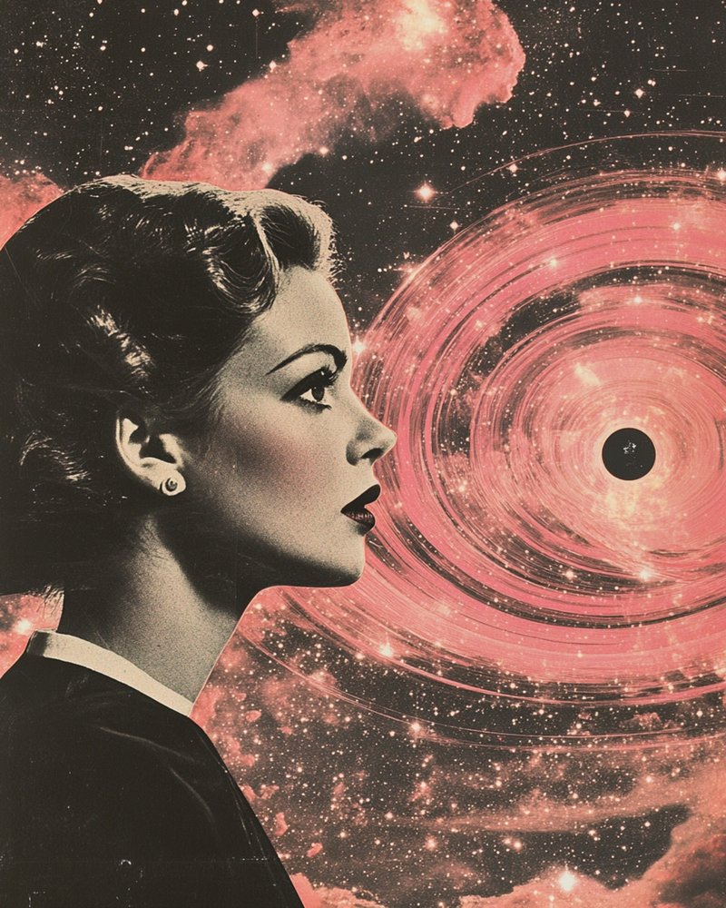 De vrouw en het kosmische mysterie door Samantha Hearn