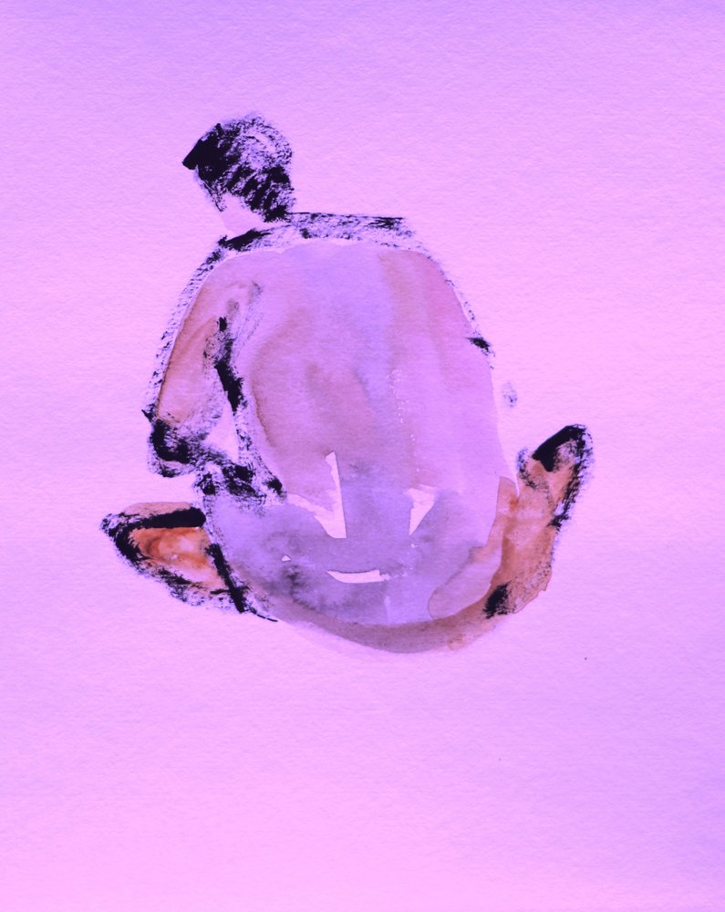 Abstracte figuurstudie door Santhosh ch