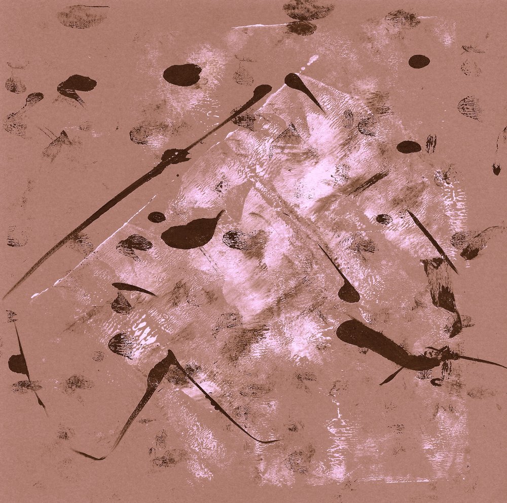 Abstracte verfspatten door Santhosh ch