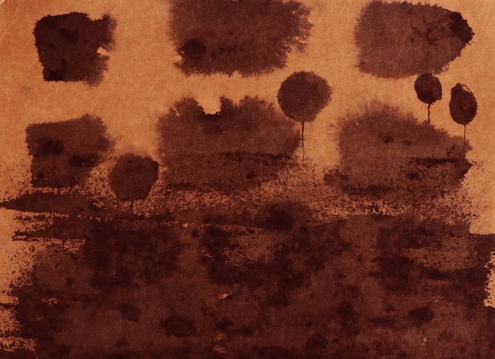 Abstract sepialandschap door Santhosh ch
