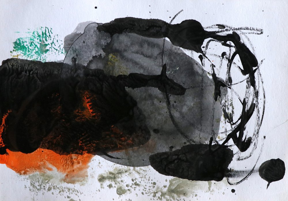 Dynamische abstracte beweging door Santhosh ch