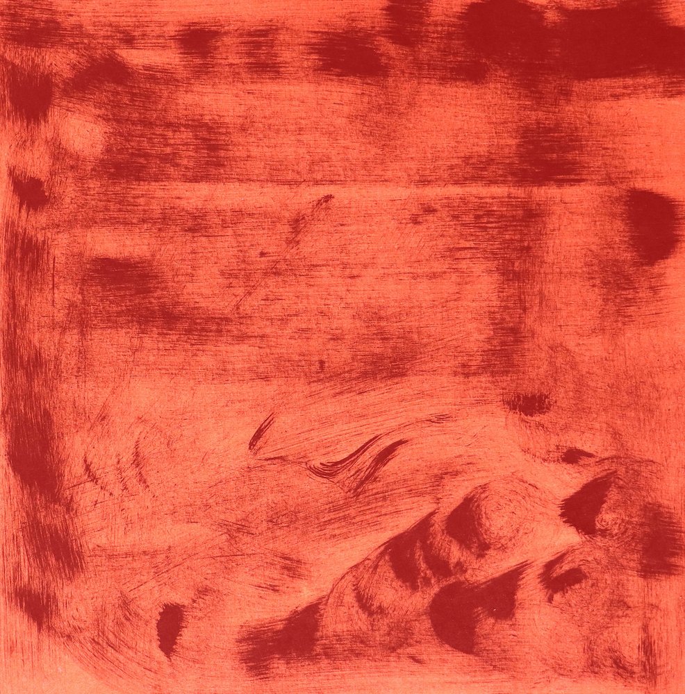 Dynamisch rood abstract door Santhosh ch