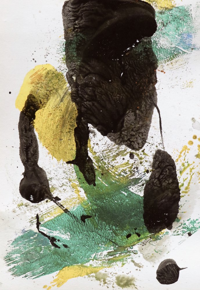 Moderne abstracte streken door Santhosh ch