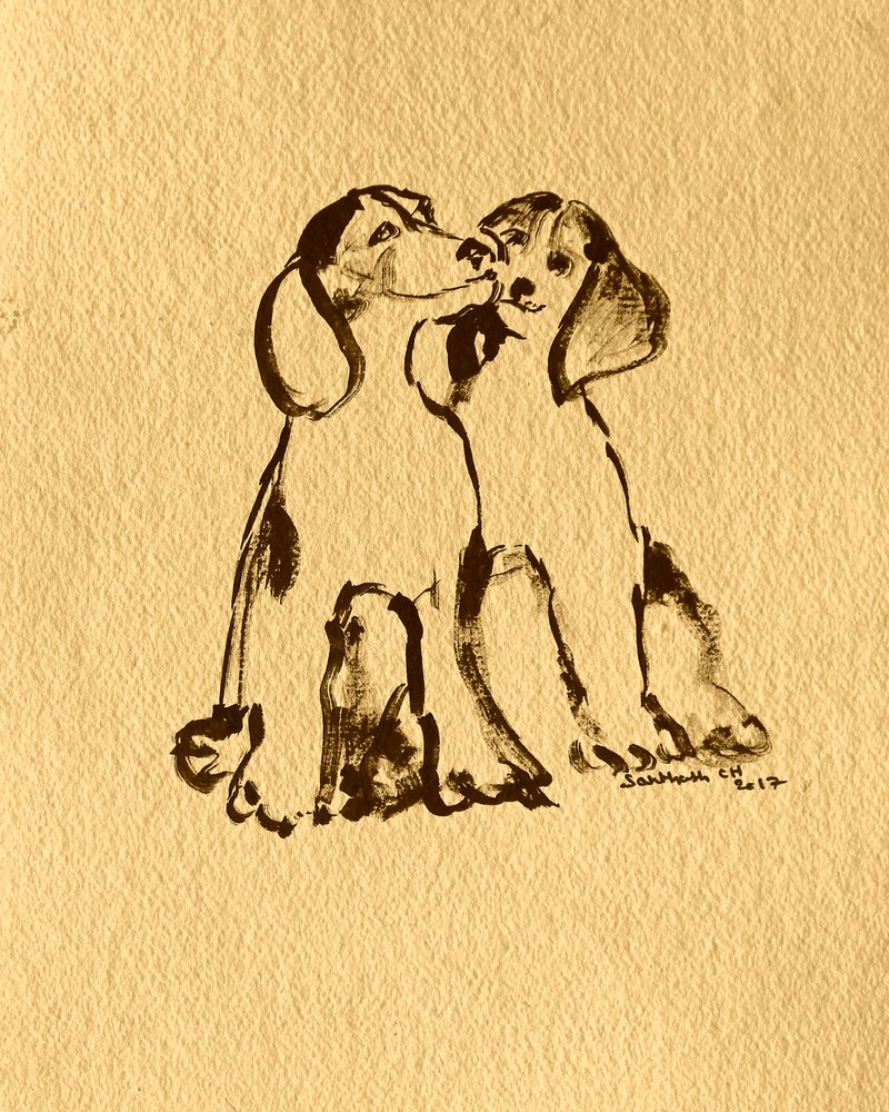 Puppyliefde door Santhosh ch